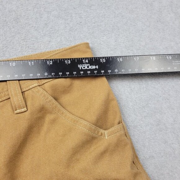 Patagonia Pants Womens 6 Brown Hemp Canvas Double Knee Workwear STY21815 Utility - Picture 6 of 13